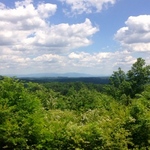View from White Oak Mountain.